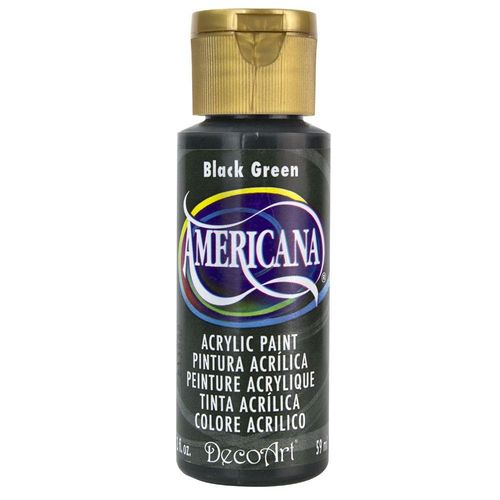 Black Green-Americana Decoart
