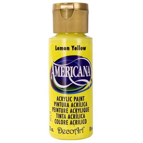 Lemon Yellow-Americana Decoart
