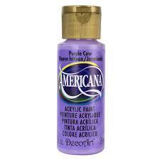 Purple Cow-Americana Decoart