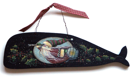 Sagoma per Nor'easter Whale Ornament - Lynne Andrews