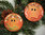 Gingerbread Face Ornaments - set 2 sagome in legno