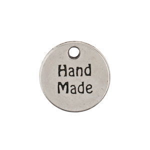 "Hand Made" - charm