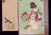 Raz Berry Snowman & Bunny Card - Cindy Mann Vitale