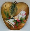 Golden apple with dove and berries - Della Wetterman