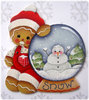 Baby Gingerbread with Snow Globe - Pamela House