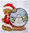 Baby Gingerbread with Snow Globe - sagoma in legno