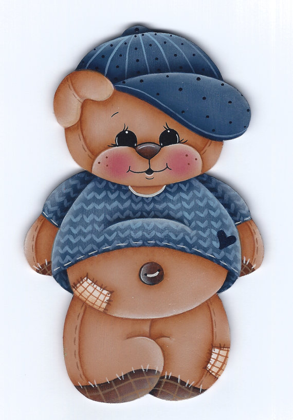 Cubby the Bear - sagoma in legno