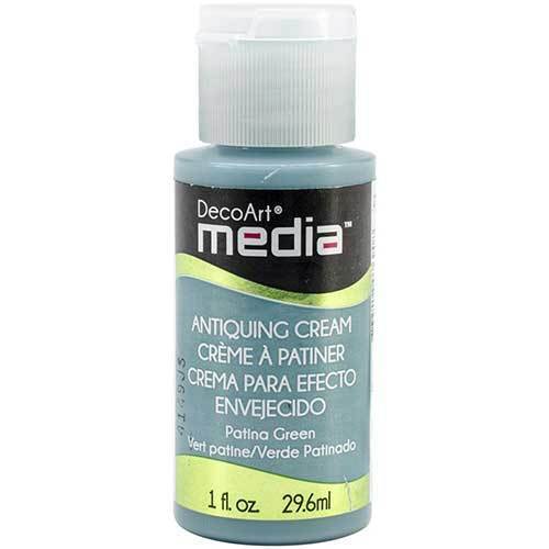 Patina Green Antiquing Cream - Media DecoArt