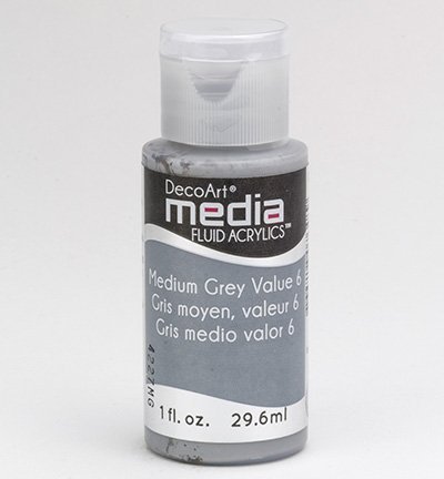 Medium Grey Antiquing Cream - Media DecoArt