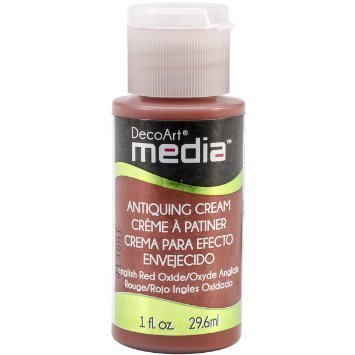 English Red Oxide Antiquing Cream - Media DecoArt