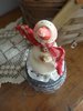 Snowman in Paperclay - Barb Jones