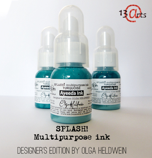 SPLASH! Acrylic Ink Ayeeda - Turquoise