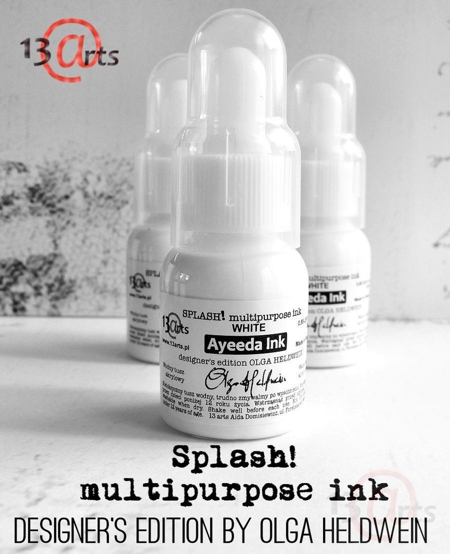SPLASH! Acrylic Ink Ayeeda - White