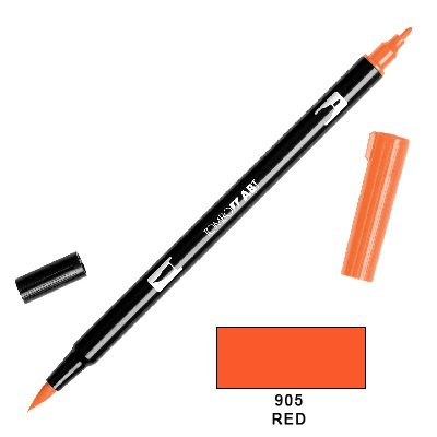 Tombow Marker a 2 punte - Red 905