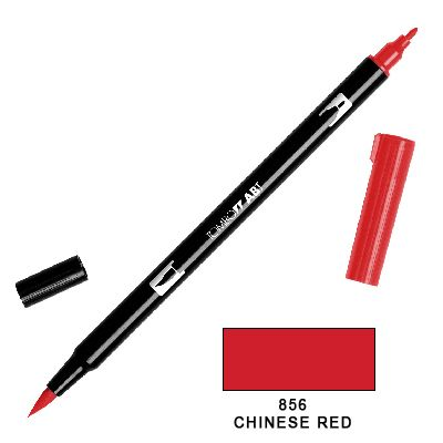 Tombow Marker a 2 punte - Chinese Red 856