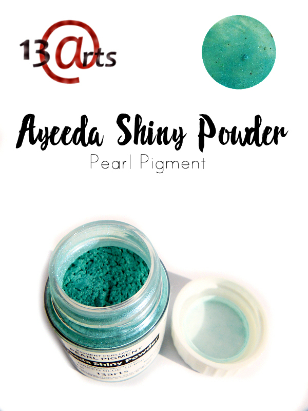 Green Blue - Ayeeda Shiny Powder 13 Arts