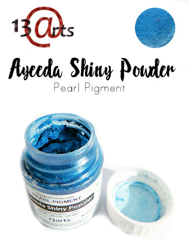 Silky Blue - Ayeeda Shiny Powder 13 Arts