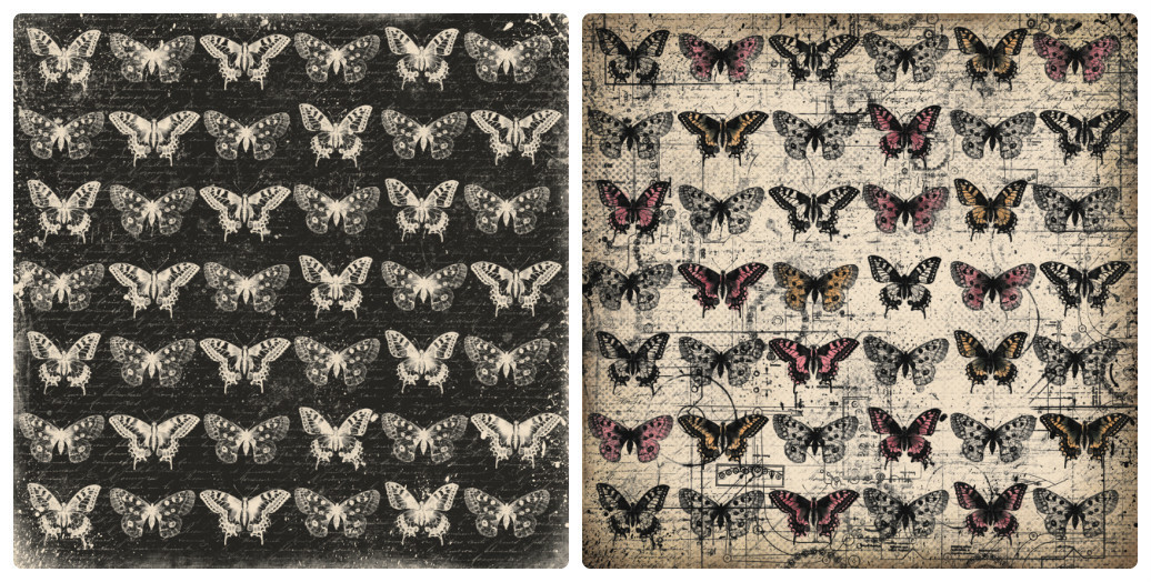 Carta 13Arts - Butterflies