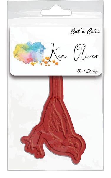 Bird - timbro in gomma - Ken Oliver