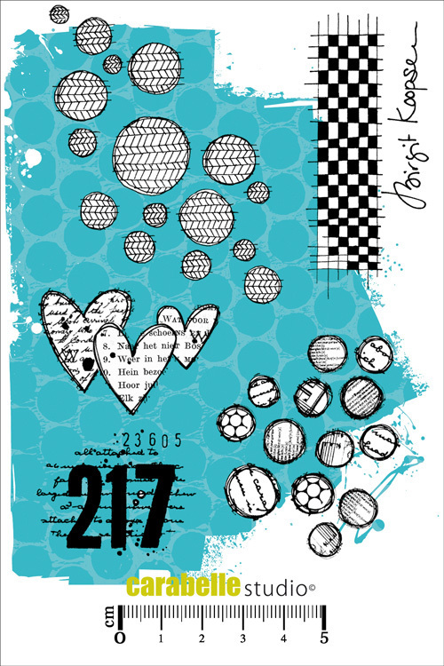 Cling Stamp A6 : Small textures by B. Koopsen - Carabelle Studio