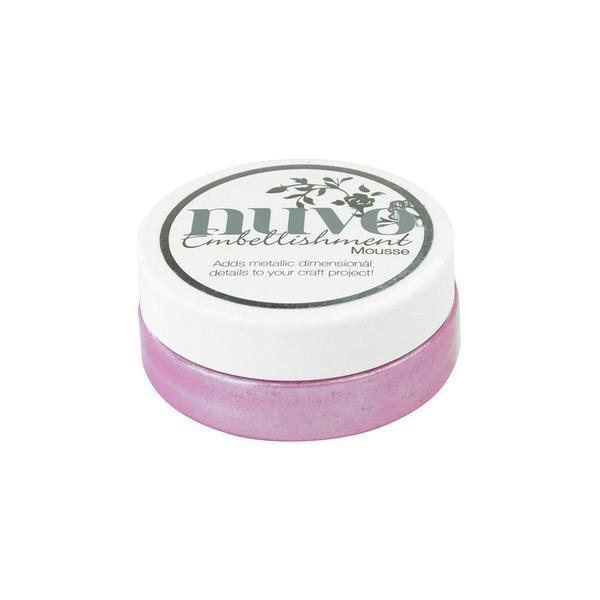Nuvo Embellishment Mousse - Peony Pink