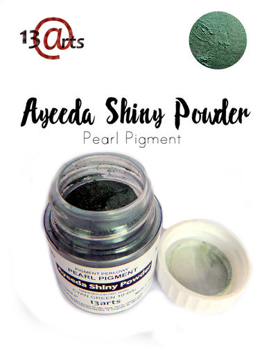 Cyan Green - Ayeeda Shiny Powder 13 Arts