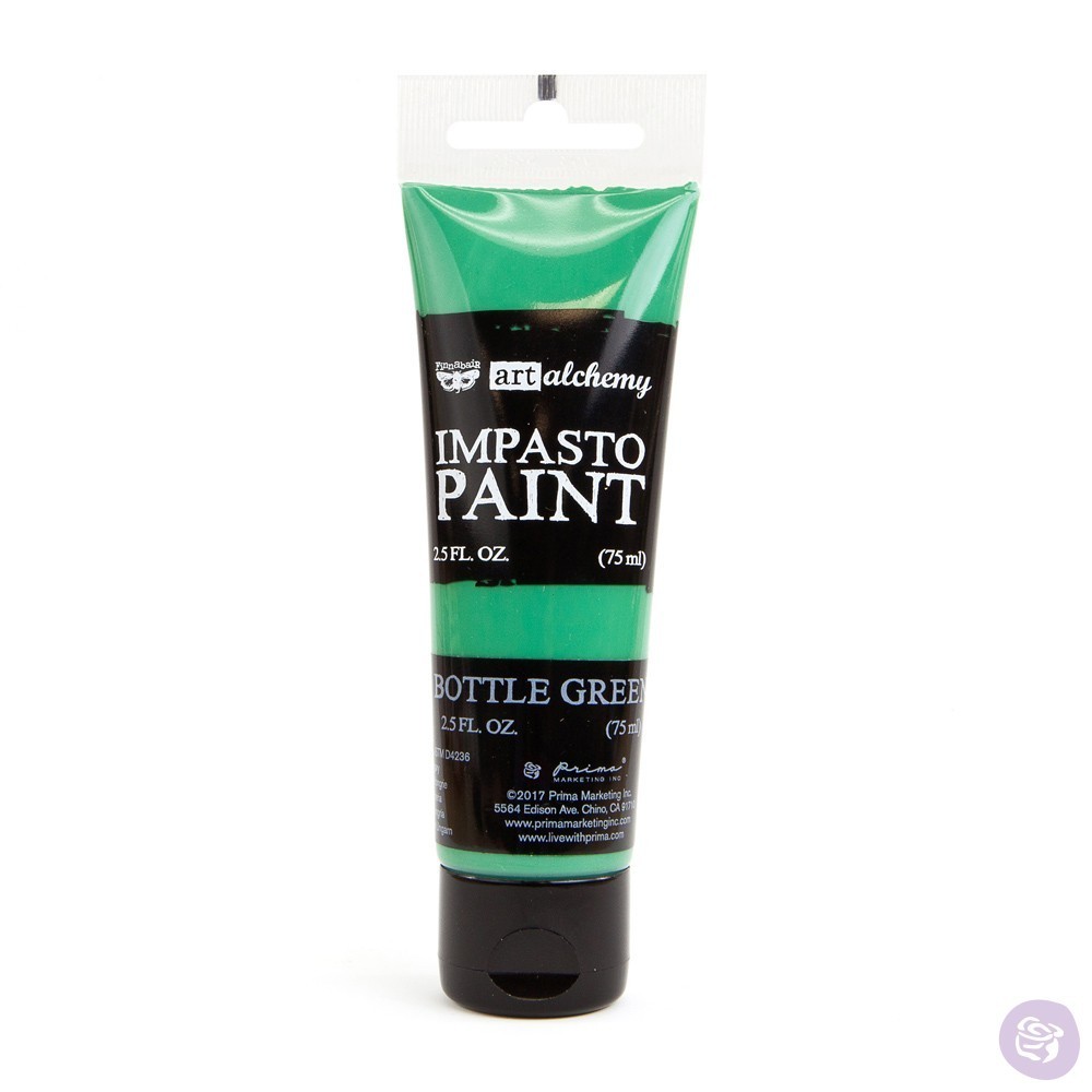 Bottle Green - Impasto Paint Prima Marketing