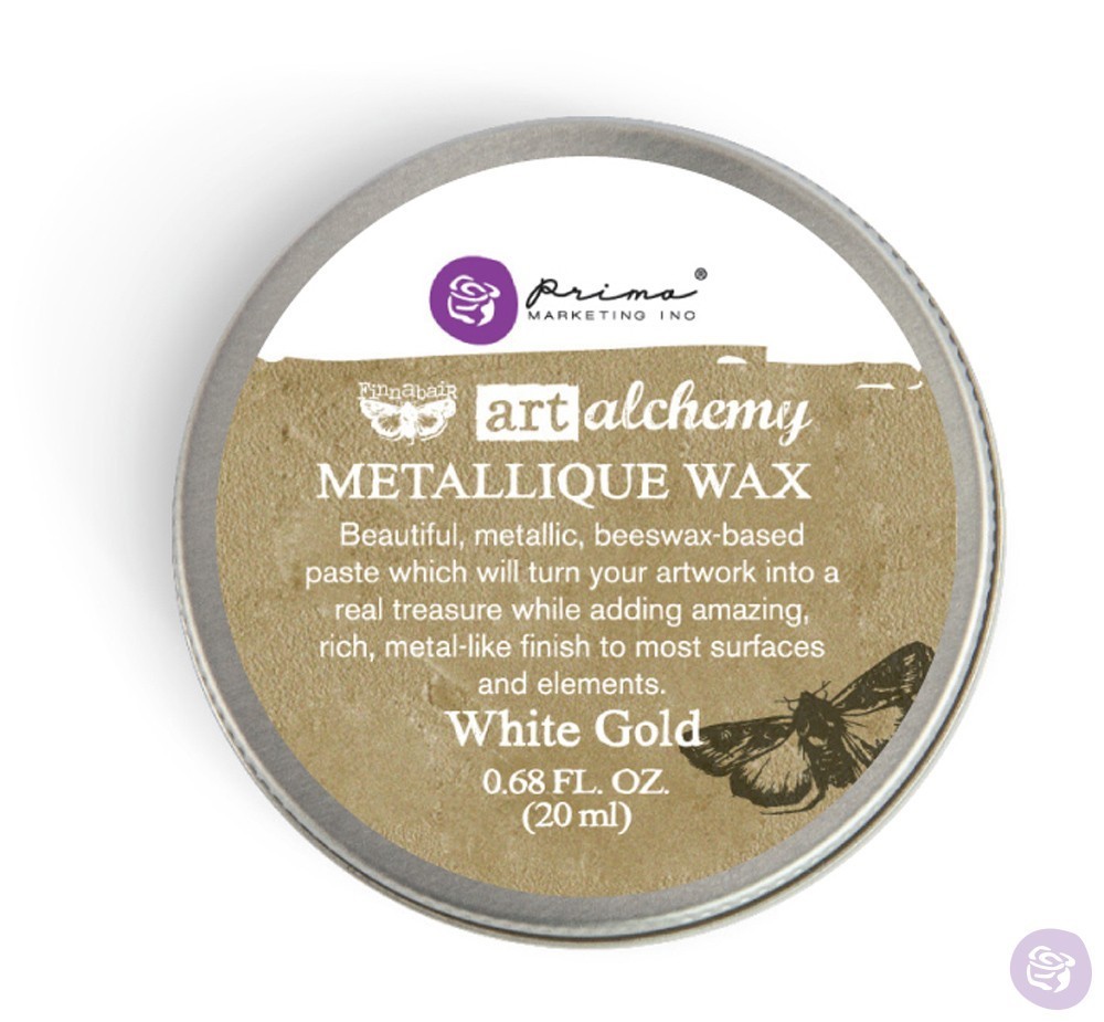 White Gold - Metallic Wax Prima Marketing