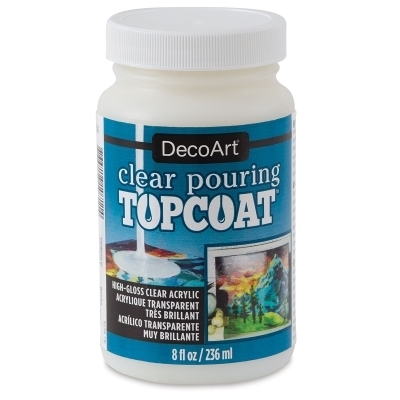 Pouring Clear Topcoat Decoart