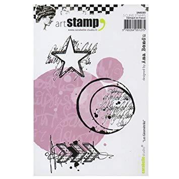 Cling Stamp A6: Les geometriks by Ana Bondu - Carabelle Studio