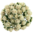 Roselline di carta bianche - 1 cm