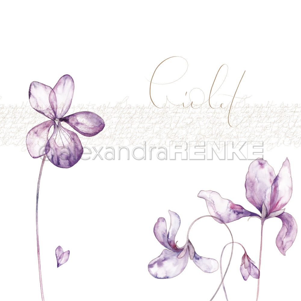 Carta 30x30 Alexandra Renke - Violet