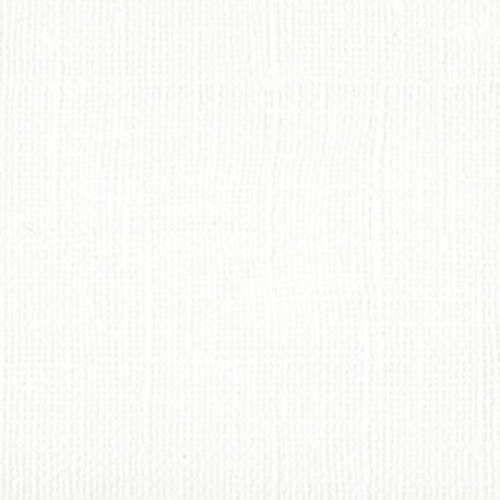 Carta 30x30 Bazzill Canvas - White