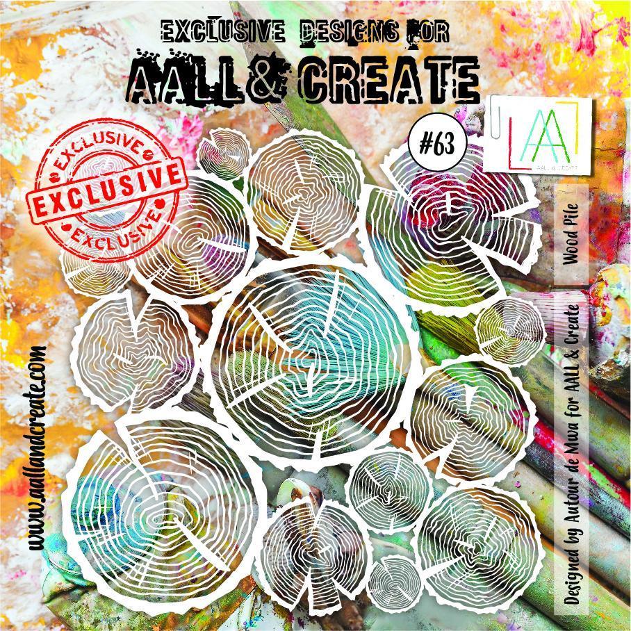 Stencil #63 - Aall & Create
