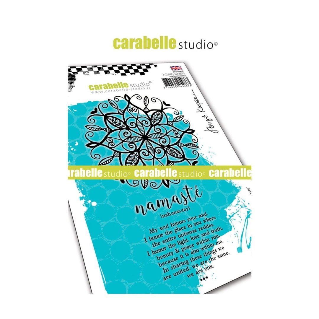 Cling Stamp A6: Namasté - Carabelle Studio