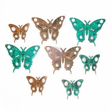 Mechanicals Metal Embellishments - Scrapyard Butterflies - Prima Marketing