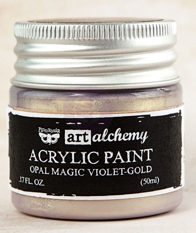 Violet Gold - Acrylic Paint Opal Magic Prima Marketing