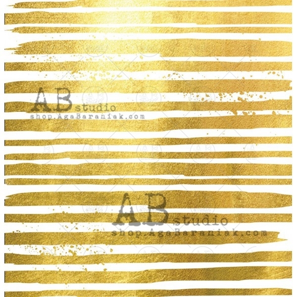 Carta 30x30 ABstudio - Glam Paper sheet 23 - Glowing Stripes