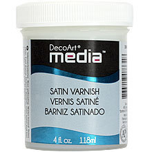 Satin Varnish 4 oz - Media Decoart