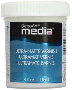 Ultra Matte Varnish 4 oz - Media Decoart