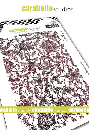 Cling Stamp A6 : Fleurs et feuilles au crochet - Carabelle Studio