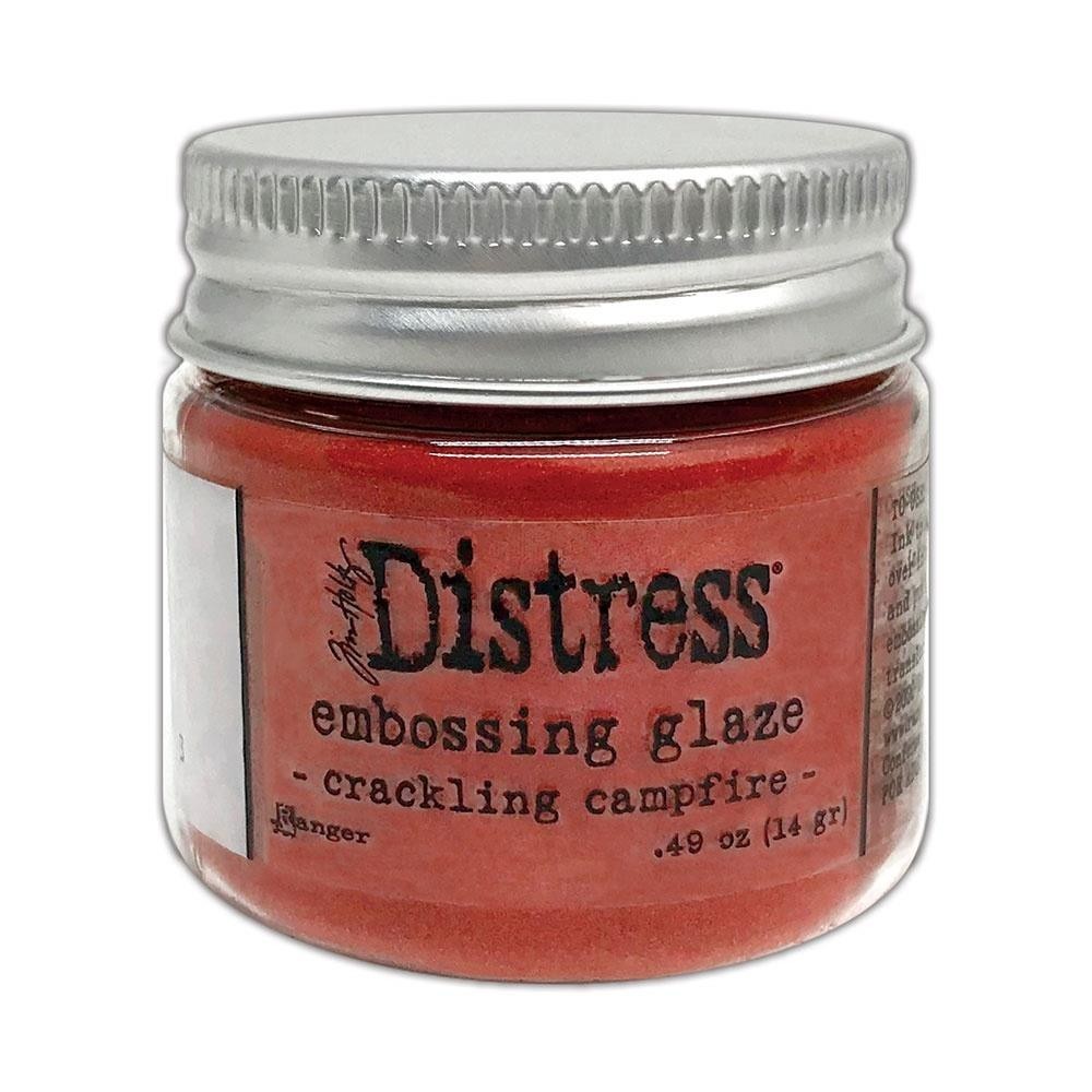 Distress Embossing Glaze - Crackling Campfire