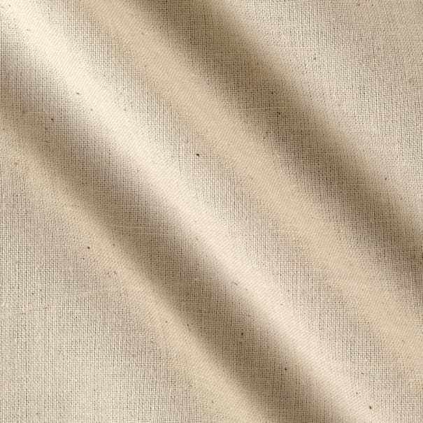 Tessuto di cotone color panna