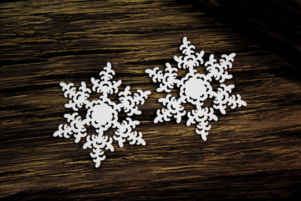 Chipboard - Snowflakes #3