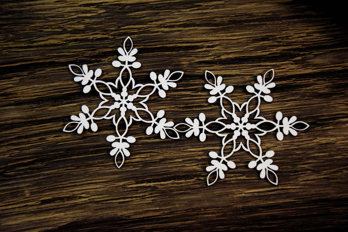 Chipboard - Snowflakes #1