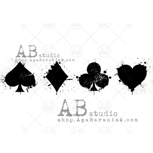 Timbro in gomma #1332 - AB Studio