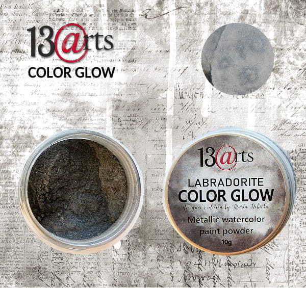 Color Glow Watercolors 13Arts - Labradorite