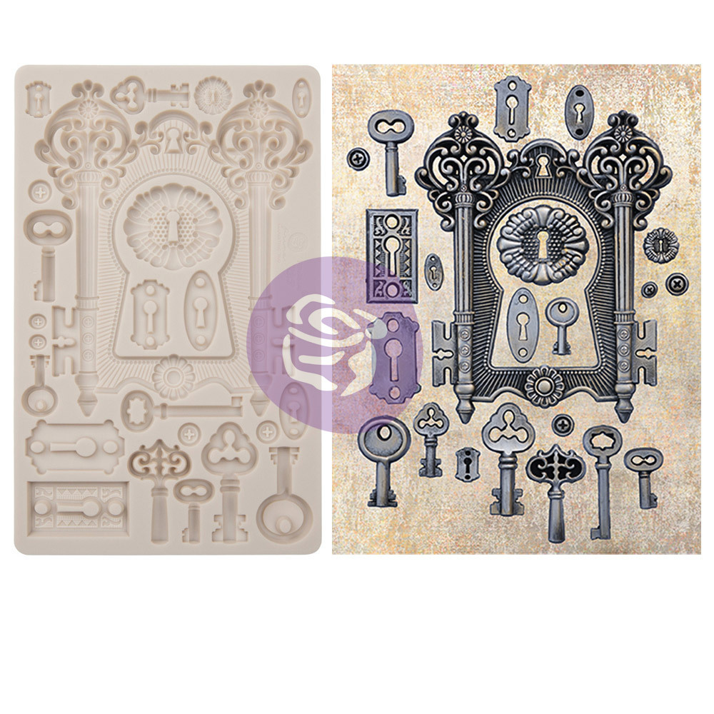 Stampo Lock and Keys - Finnabair by Prima Marketing