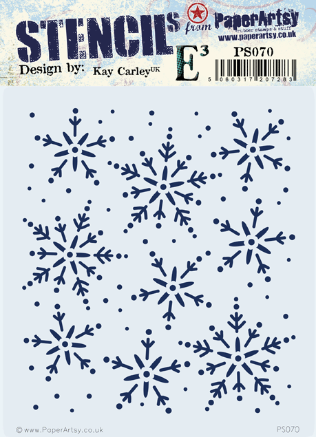 Stencil PS070 - Kay Carley for Paperartsy