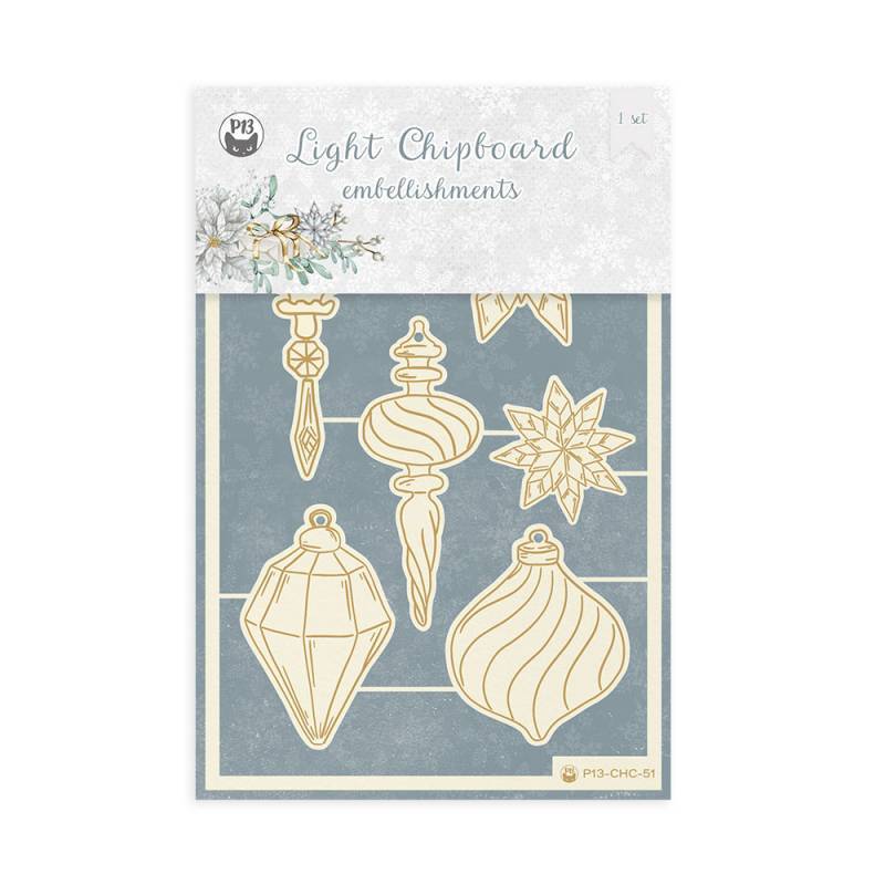 P13 Chipboard - Chiistmas Charms 08